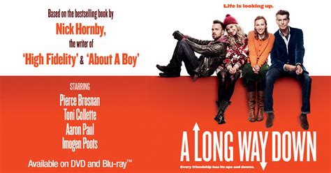Way down we go is a song by the icelandic rock band kaleo, released as the second single for their first studio album a/b. A Long Way Down (Official Movie Site) - Starring Aaron Paul, Imogen Poots, Rosamund Pike, Pierce ...