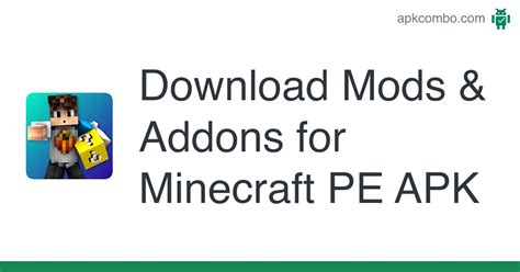 Mods And Addons For Minecraft Pe Apk Download Android App