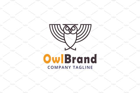 Owl Brand Logo Branding And Logo Templates Creative Market
