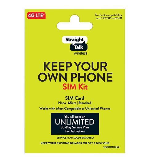 Simple Mobile Byop Sim Kit Sim Card Sizes Include 50 Off