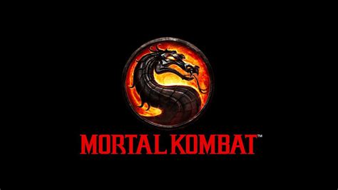 Mortal Kombat Logo Poster Wallpaper X