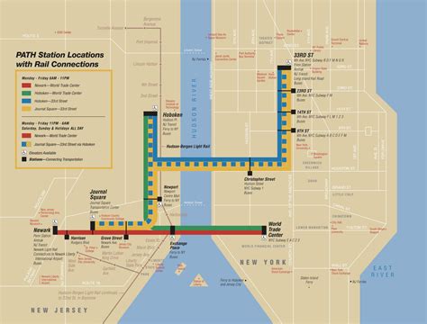 Mapa Y Plano De Tren Urbano De Nueva York Estaciones Y Lineas