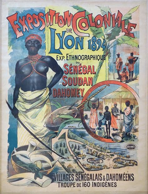 Affiche De L Exposition Coloniale De Lyon Mus E D A Flickr