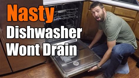 Easy Fix For Dishwasher That Wont Drain The Handyman Youtube