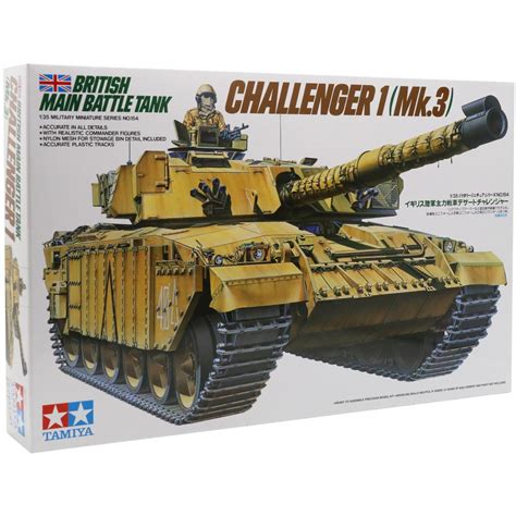 Tamiya Challenger 1 Tank Mk3 Model Set Scale 135