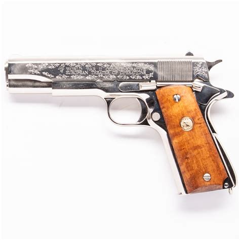 Colt Wwii Commemorative 1911 European Theater For Sale Used Very