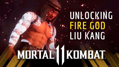 Unlocking Fire God Liu Kang Skin Gauntlet Stage 30 Youtube