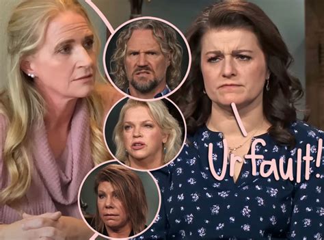 Sister Wives Star Robyn Brown Blasts Kodys Ex Christine For Messing
