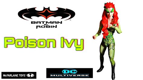 Poison Ivy Batman And Robin Mcfarlane Toys Dc Multiverse Unboxing