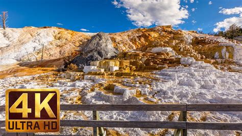 Uhd Nature Relaxation Video Yellowstone National Park In Summer