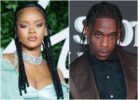 Rihanna Allegedly Kept Relationship With Travis Scott Private Because