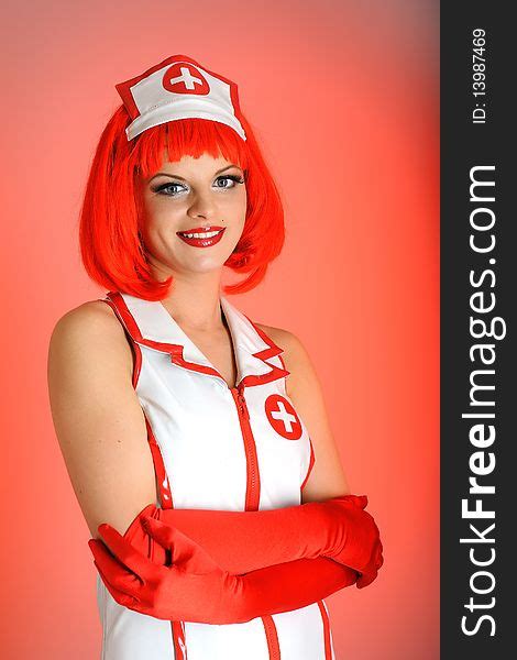 Young Sexy Nurse With Red Hair Free Stock Images And Photos 13987469