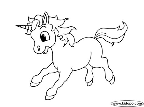Download High Quality Unicorn Clipart Black And White Cartoon