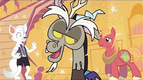 Discord Is Now Voiced By Big Mac Pony Life Ep 9 10 Review Youtube