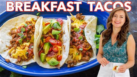 Easy Breakfast Tacos Recipe Two Ways Youtube