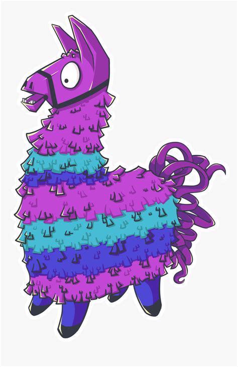 File F7529223b0 Original Fortnite Llama Sticker Hd Png Download