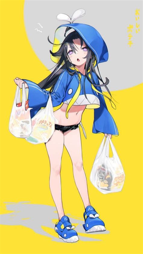 [anime] fanart girl branded アニメポーズリファレンス キャラクターのインスピレーション キュートなアート