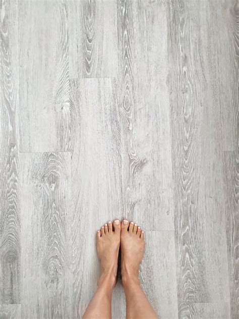 We got our flooring from a local flooring company (who i won't name because i would not jett throws food on the floor and it gets stuck in the little grooves and it's just a mess. LifeProof Luxury Rigid Vinyl Plank Flooring Performance - White Lane Decor