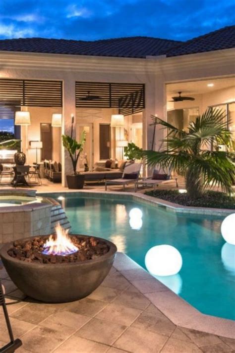 50 Stunning Outdoor Living Spaces Styleestate Luxurious Backyard