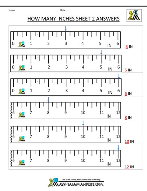 Read the number off the scale that is closest to the ending point of the item measured. Reading A Metric Ruler Worksheets Answers
