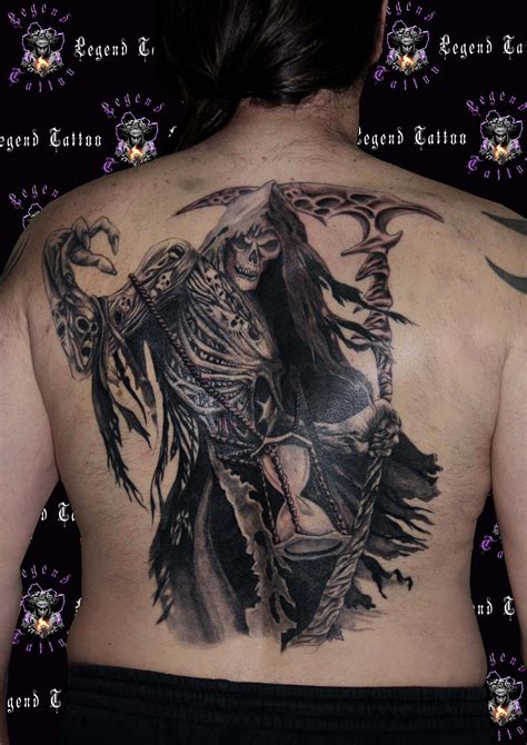 Reaper Tattoo Reaper Tattoo Grim Reaper Tattoo Tattoos