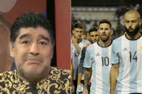 ¡polÉmico La Confesión De Maradona Que No Gustará A Su País Antes Del Mundial No Tenía
