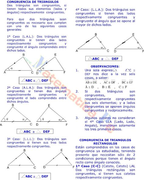 Congruência De Triângulos Exercícios Pdf