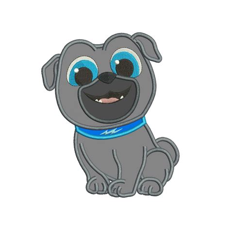Download puppy embroidery designs at annthegran.com. Puppy Dog Pals Applique Design