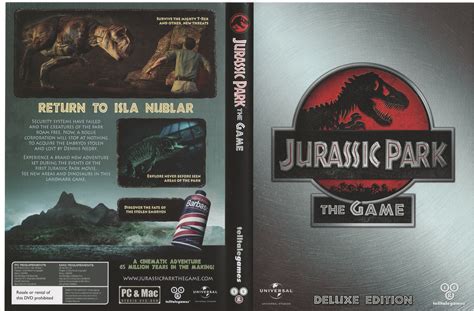 Now, a rogue corporation will stop at nothing to acquire the dinosaur embryos stolen and lost by dennis nedry. Jurassic Park: The Game Deluxe Edition set - Park Pedia ...
