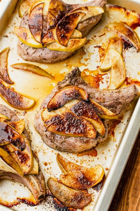 Wholesome Oven Baked Apple Pork Chops Scrumptious Dinner Concepts