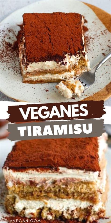 Veganes Tiramisu Vegane Kuchenrezepte Leckere Vegane Rezepte Vegane Desserts