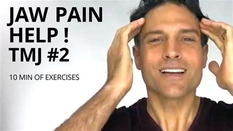 Tmj Exercises 2 Jaw Pain Help Teeth Grinding Youtube
