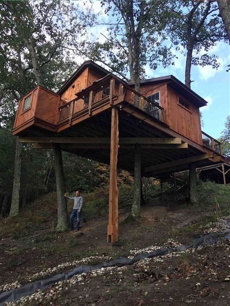 You Can Rent This Treehouse in MI For a Relaxing Summer Vacation