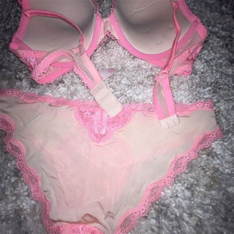 Victoria’s Secret Dream Angels Push Up Bra Set 36b Med Nwot 💕💗 Ebay
