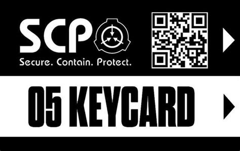 Scp O5 Keycard Roblox