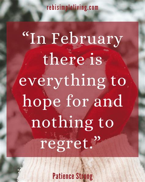 23 Inspirational February Quotes For The Month Of Love