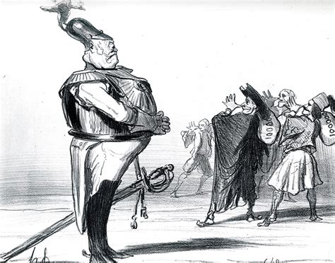 Honoré Daumier 1808 1879 Ο Ντωμιέ χτυπώντας κι εδώ τον αυταρχισμό
