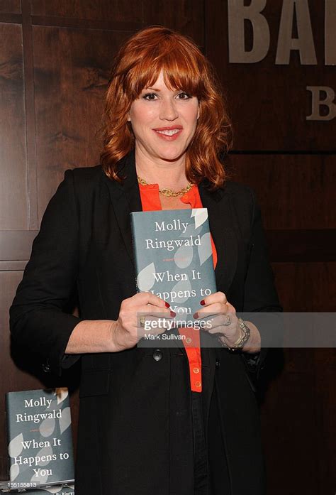 Actress Molly Ringwald Poses At Book Signing For When It Happens To News Photo Getty Images