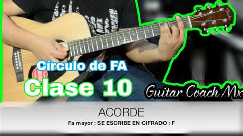 Curso De Guitarra Para Principiantes Circulo De Fa ¿cómo Tocar El