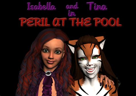 Isabella And Tina In Peril At The Pool By Voremantic On DeviantArt