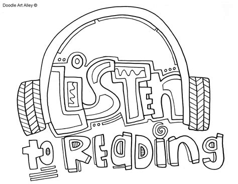The progression from scribbling to coloring inside the lines represents structure and rule. The Daily Five Coloring Pages - Classroom Doodles