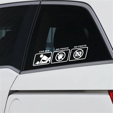 Yourart 308cm Funny Vinyl Car Stickers And Decals Car Sex Sticker On Car Styling Trunk Window