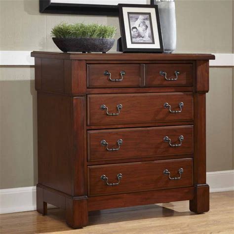 Home Styles The Aspen Collection Drawer Chest Rustic Cherry Kitchensource Com