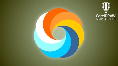 Spiral Spinning Learn Logo Design Corel Draw Tutorials Youtube