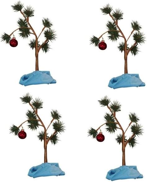 Charlie Brown Christmas Tree With Blanket 24 Tall Non Musical