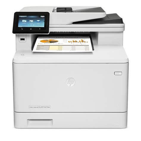 This printer performed well in our tests. Color LaserJet Pro MFP M477fdw