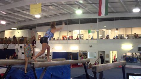 Madeline Seibold Lafleur S Tampa Side Gainer Double Twist Off Beam