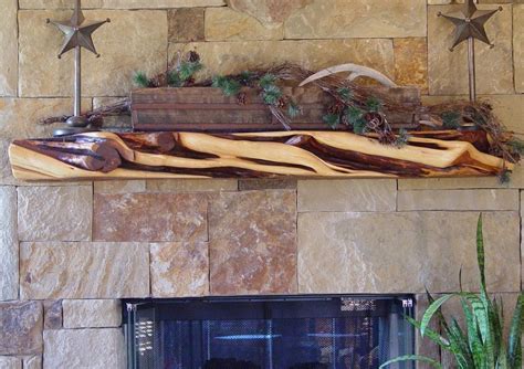 Cedar Mantel Beautiful Accent Both To Cover And Trim Fireplace