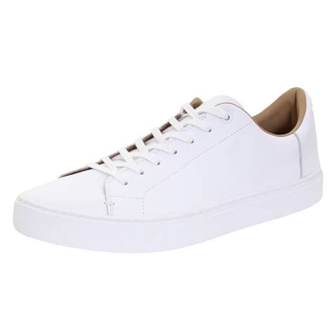 toms white leather mens sneaker footwear from cho fashion and lifestyle uk