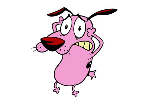 Courage The Cowardly Dog Vector Superawesomevectors